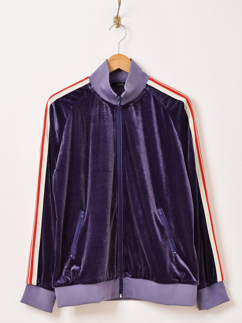 3色展開】Meridian ライン入り ベロア ジョグトップ – 古着屋Top of