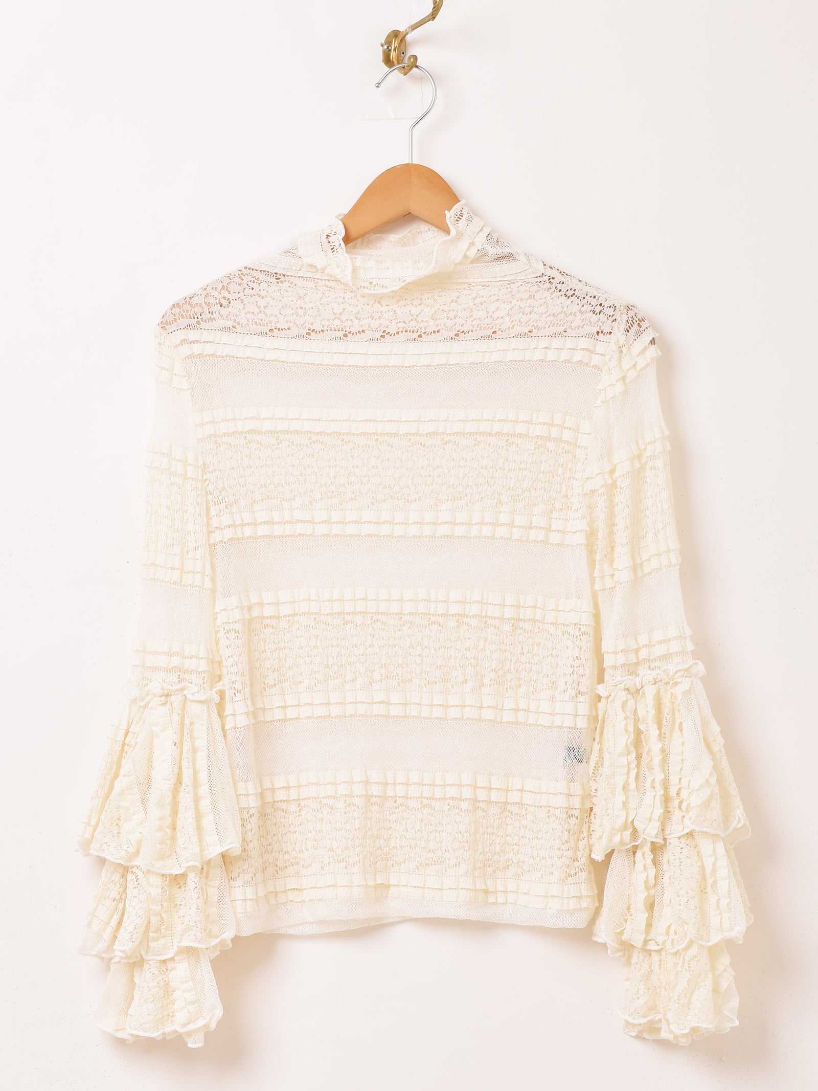 VIA MONTE NAPOLEONE グレー 長袖カットソー L セール】 コットンリネンストライプ （カットソー）｜pierre