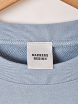【2色展開】Backers プリント スウェットシャツ「CHOOSE CAREFULLY」
