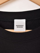 【2色展開】Backers プリント スウェットシャツ「CHOOSE CAREFULLY」