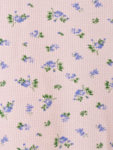 【3色展開】Elcamino 花柄 ワッフルTシャツ