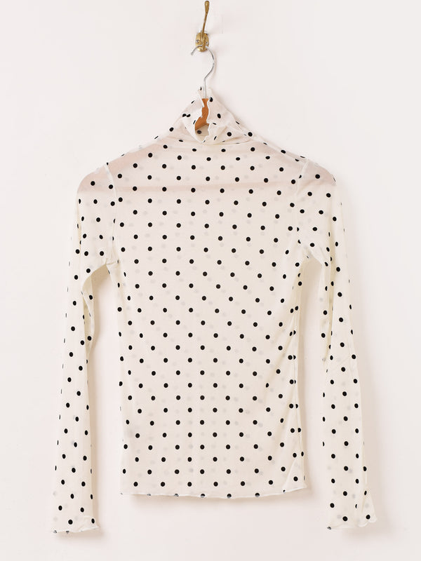 Khadi and Co. ドット柄長袖シャツ Khadi and Co. ドット柄長袖シャツ