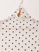 【3色展開】Meridian ドット柄 長袖 シアーカットソー