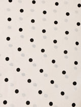 【3色展開】Meridian ドット柄 長袖 シアーカットソー