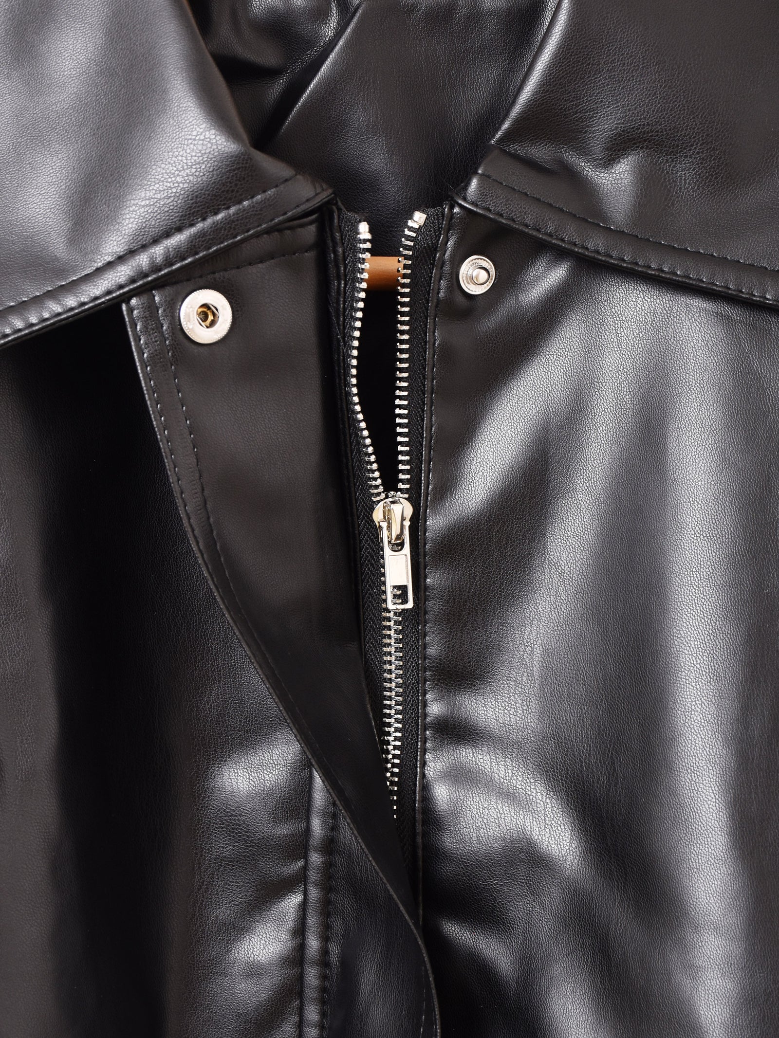 2色展開】Meridian フェイクレザー ジャケット – 古着屋Top of the