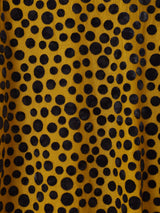 Meridian ドット柄 長袖 シアーカットソー