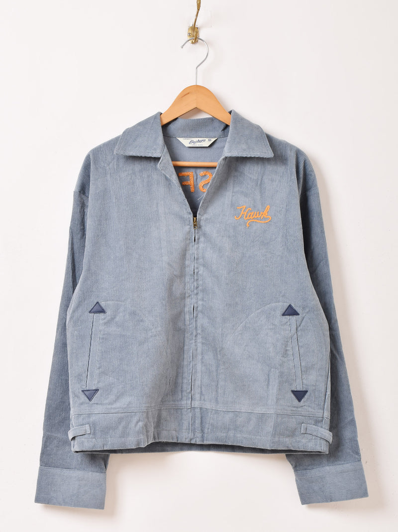 2色展開】Backers 刺繍入り コーデュロイジャケット「ROSSFORD 1957