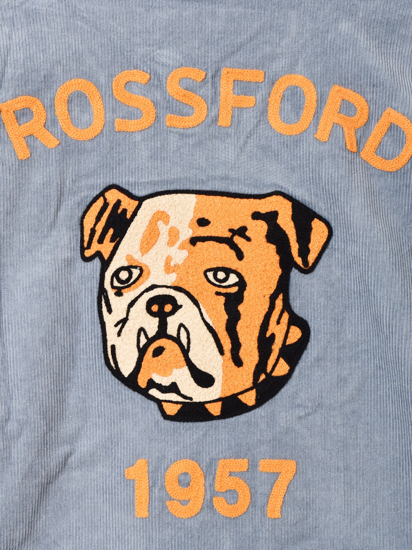 2色展開】Backers 刺繍入り コーデュロイジャケット「ROSSFORD 1957