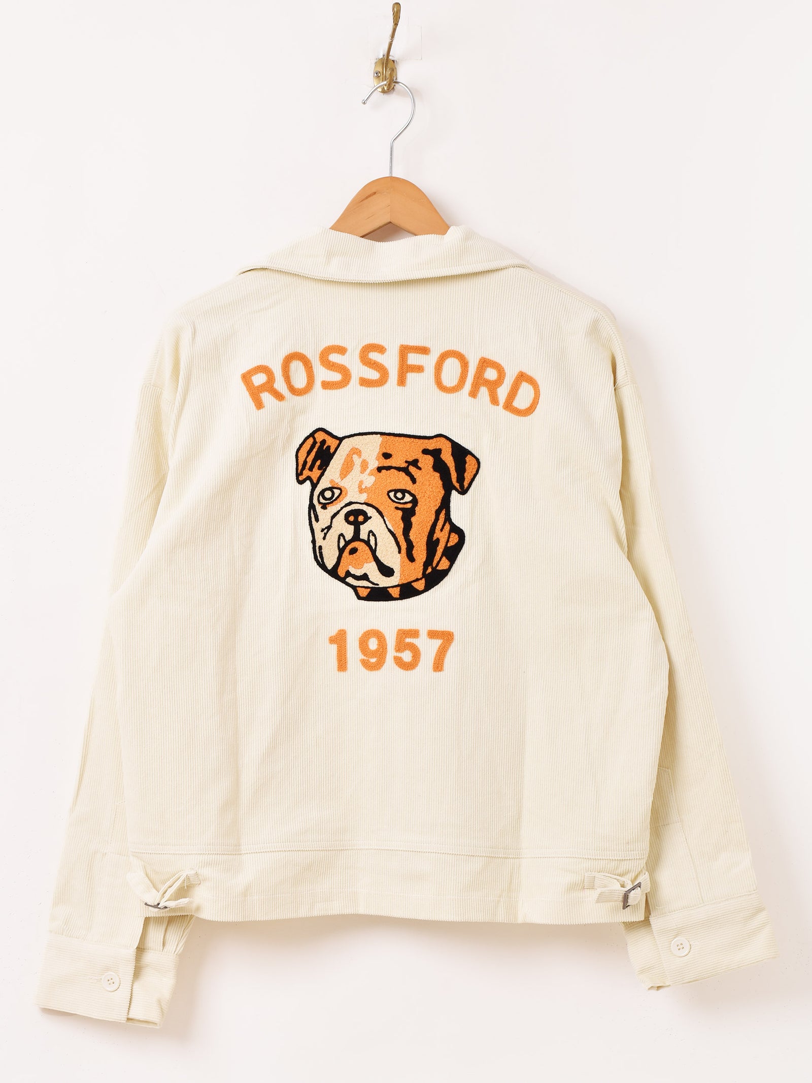 2色展開】Backers 刺繍入り コーデュロイジャケット「ROSSFORD 1957