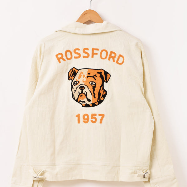 2色展開】Backers 刺繍入り コーデュロイジャケット「ROSSFORD 1957