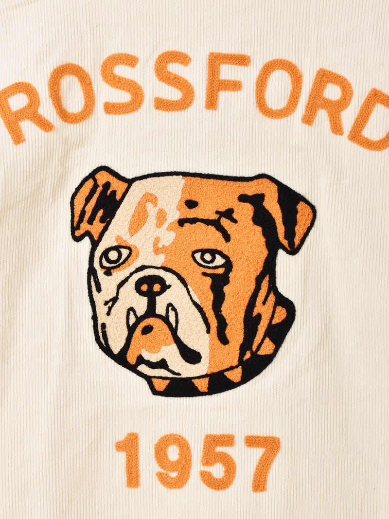 2色展開】Backers 刺繍入り コーデュロイジャケット「ROSSFORD 1957