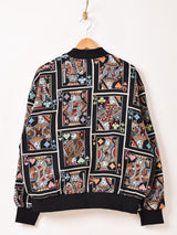 【2色展開】Backers トランプ柄 ゴブラン織り リバーシブルジャケット