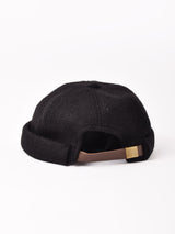 ニット ロールキャップ