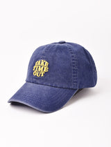 刺繍入り キャップ「TAKE TIME OUT」