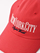 刺繍入り キャップ「NEW YORK CITY」
