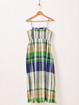 【3色展開】Emerald Motel チェック柄 キャミソールワンピース