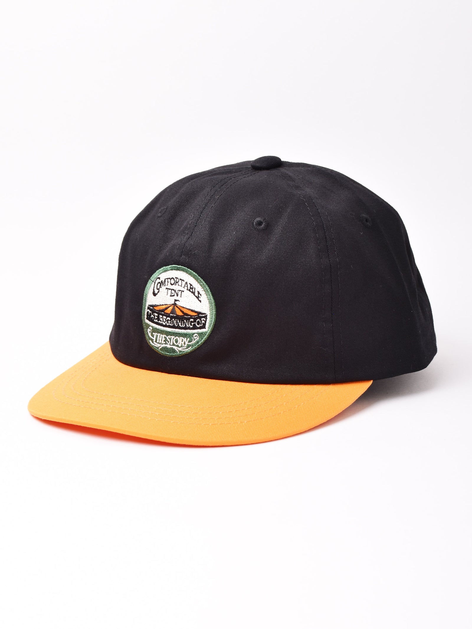 2色展開】刺繍入りキャップ「COMFPORTABLE TENT」 – 古着屋Top