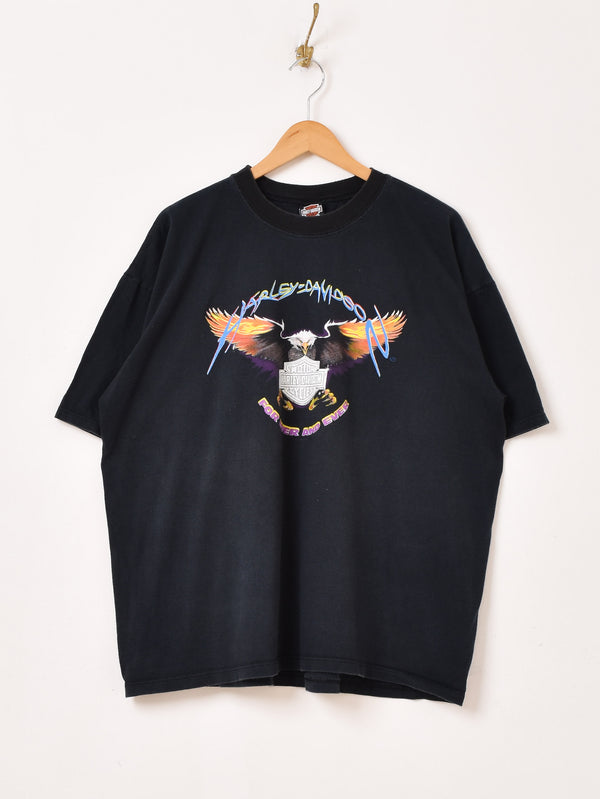 90's〜 Harley Davidson 両面プリント Tシャツ