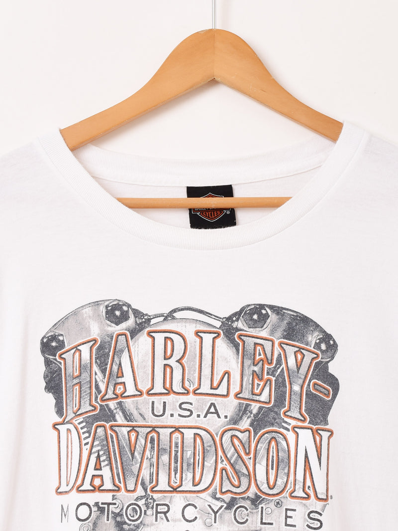 アメリカ製 Harley Davidson 両面プリント Tシャツ