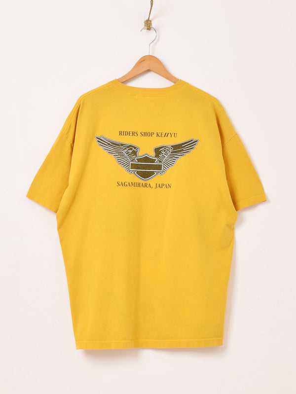 Harley Davidson 両面プリント Tシャツ