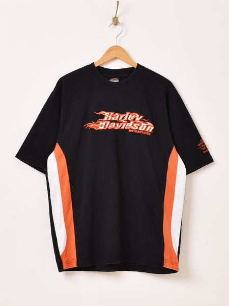 Harley Davidson ロゴ刺繍 Tシャツ – 古着屋Top of the Hillのネット