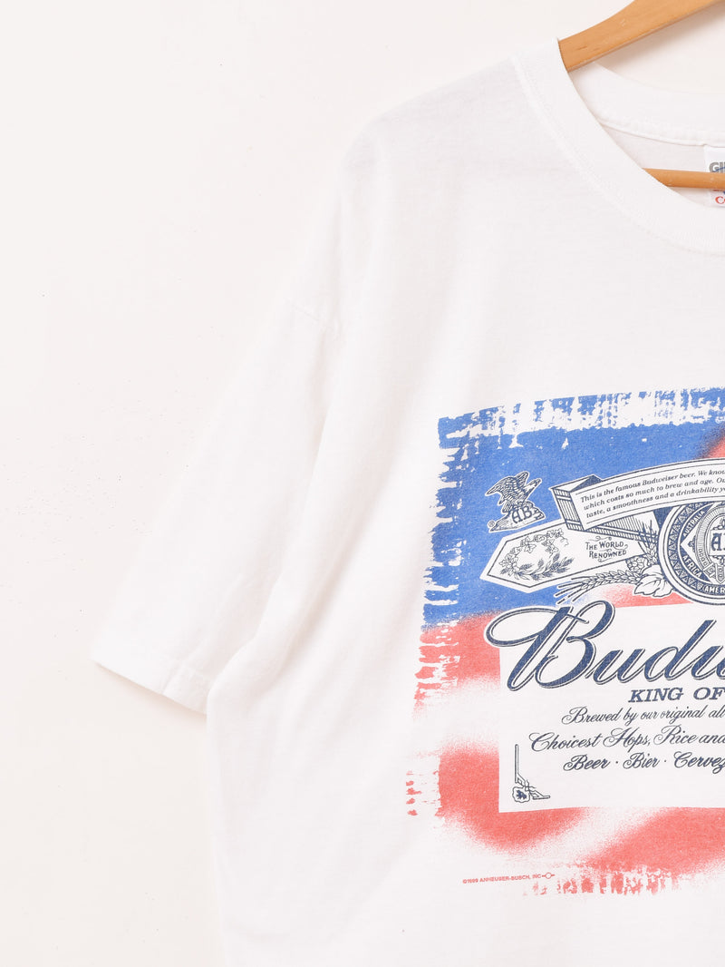 90's〜 Budweiser プリントTシャツ