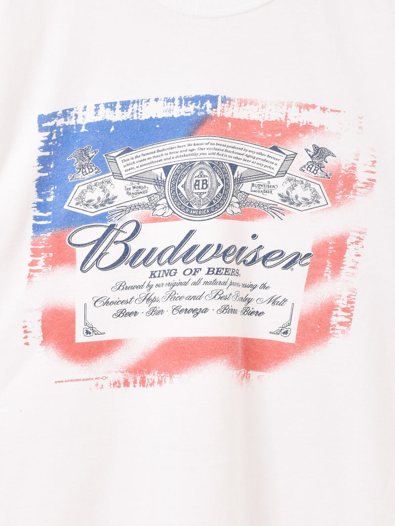 90's〜 Budweiser プリントTシャツ