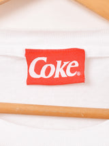 90's〜 アメリカ製 Coca-Cola 刺繍 Tシャツ