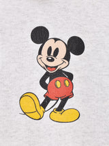 90's アメリカ製 Mickey Mouse ハーフジップ スウェットシャツ