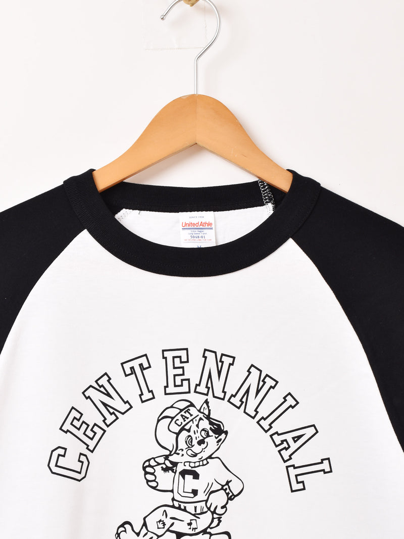 【2色展開】 長袖 ラグランTシャツ「CENTENNIAL FOOTBALL 」