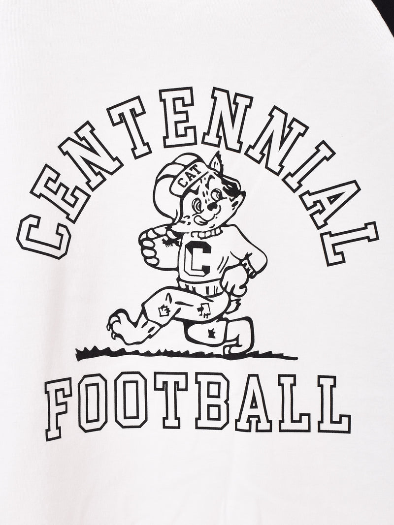 【2色展開】 長袖 ラグランTシャツ「CENTENNIAL FOOTBALL 」