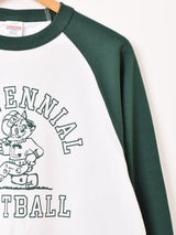 【2色展開】 長袖 ラグランTシャツ「CENTENNIAL FOOTBALL 」