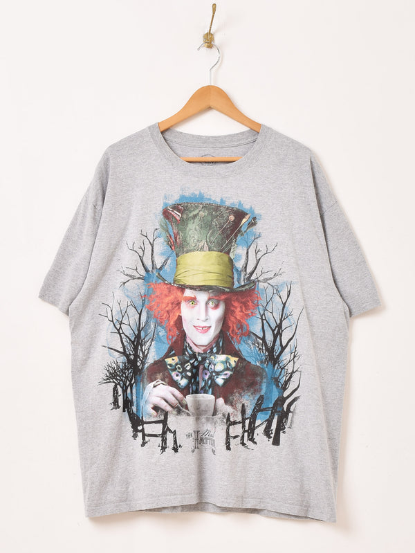 Disney「Alice in Wonderland」 プリントTシャツ