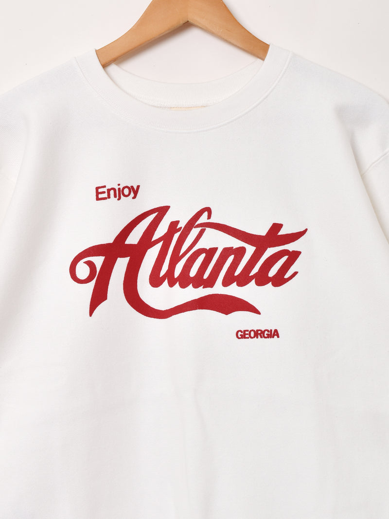 サイドパネル ロゴプリント スウェットシャツ 「Atlanta」