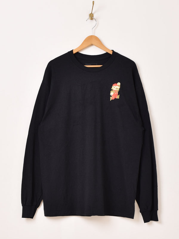 スーパーマリオブラザーズ ロングスリーブＴシャツ