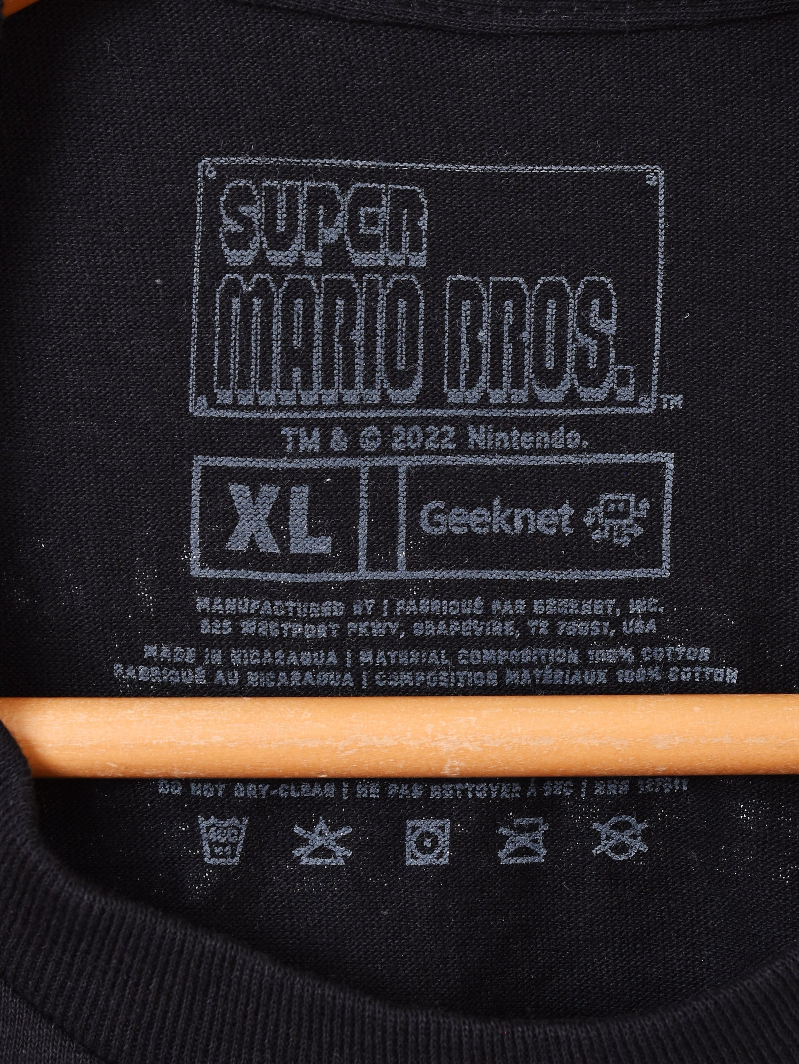 スーパーマリオブラザーズ ロングスリーブTシャツ – 古着屋Top of the 