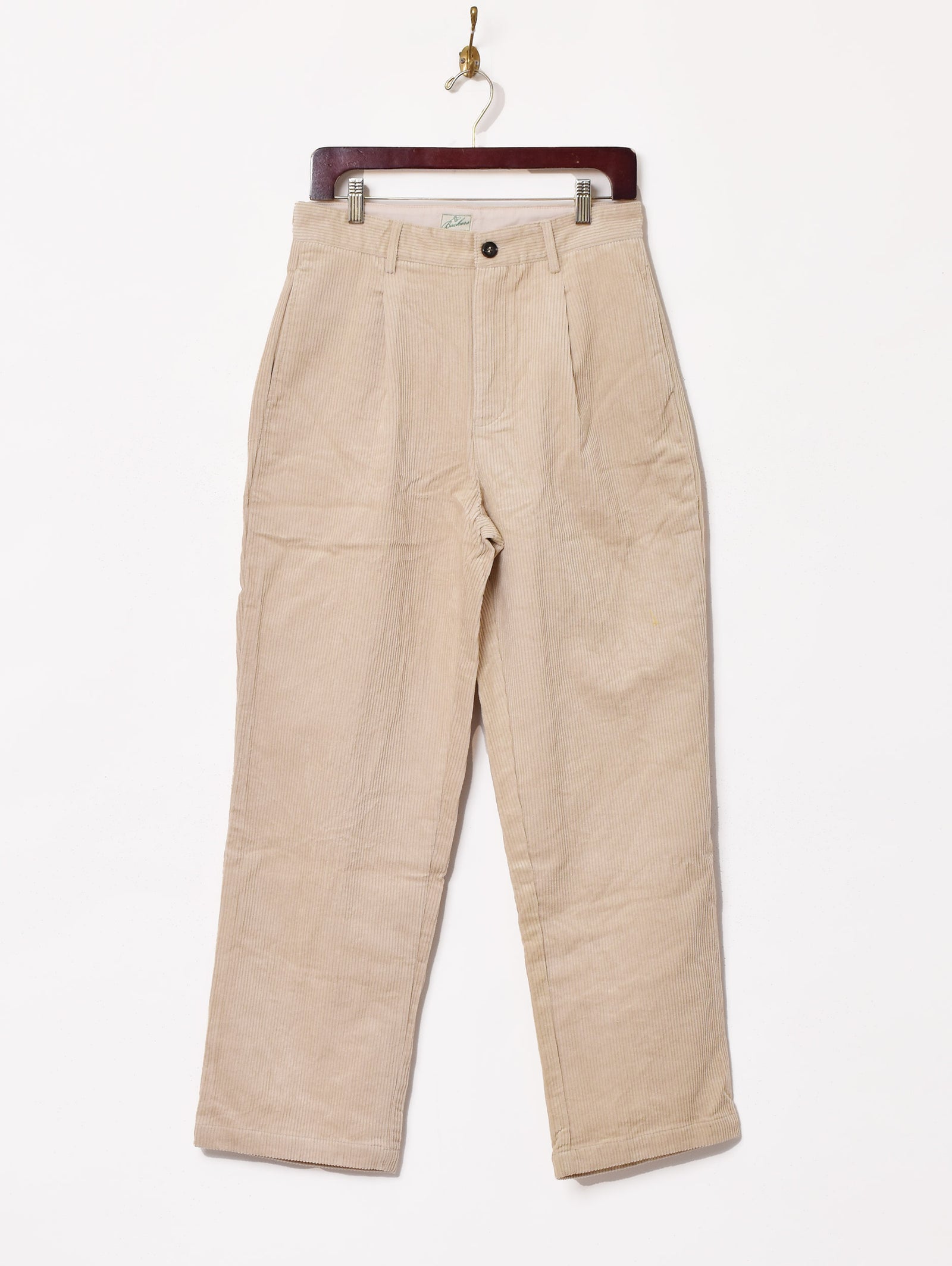 BASCOのコーデュロイパンツ 7色展開】Backers タック コーデュロイパンツ – 古着屋Top of the Hill