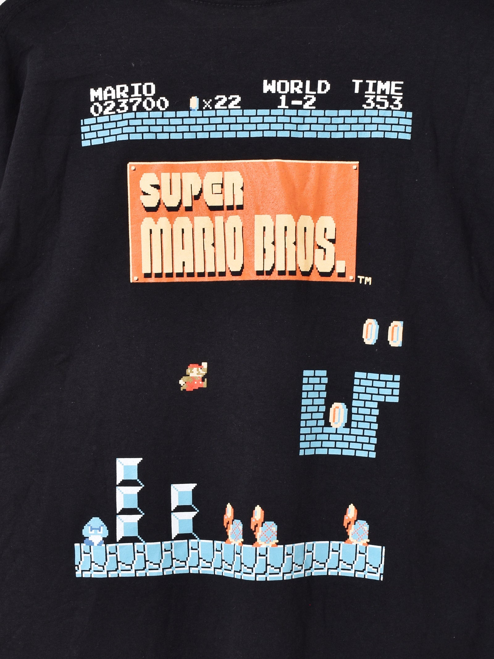 スーパーマリオブラザーズ ロングスリーブTシャツ – 古着屋Top of the 