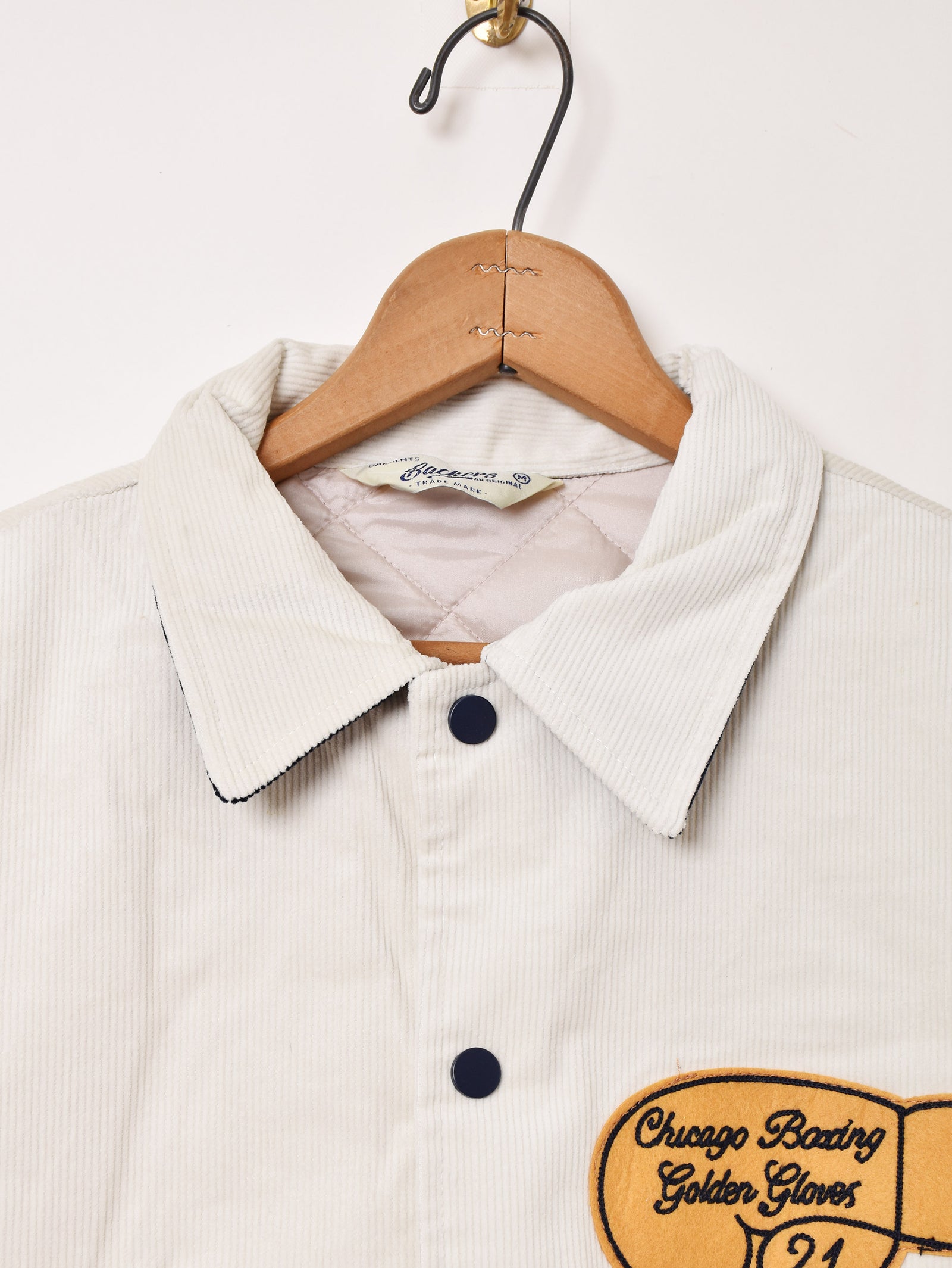 2色展開】Backers コーデュロイスタジアムジャケット「Boxing」 – 古着