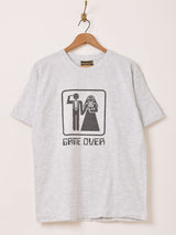 GAME OVER ピクトグラム プリントTシャツ