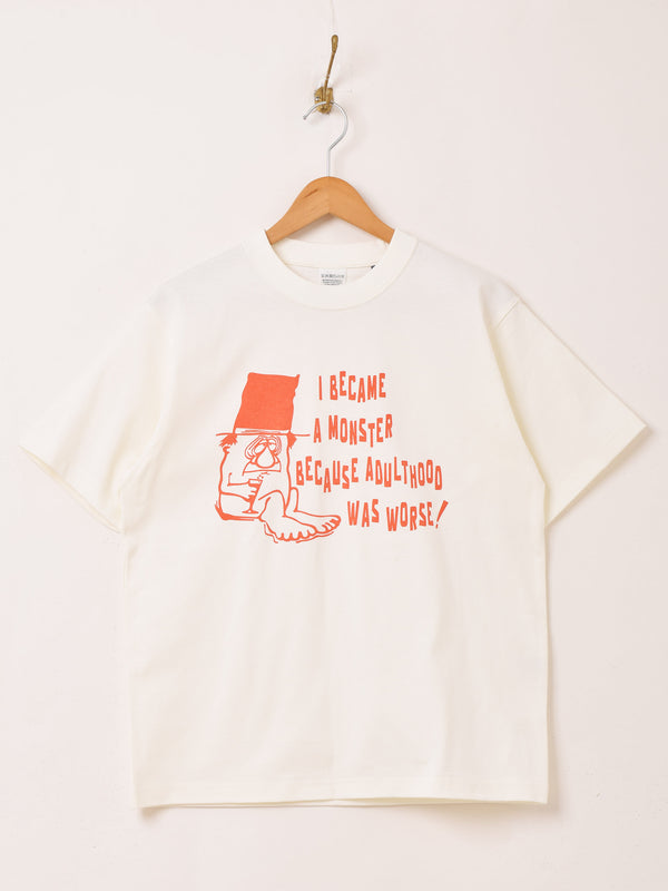プリントTシャツ「MONSTER」