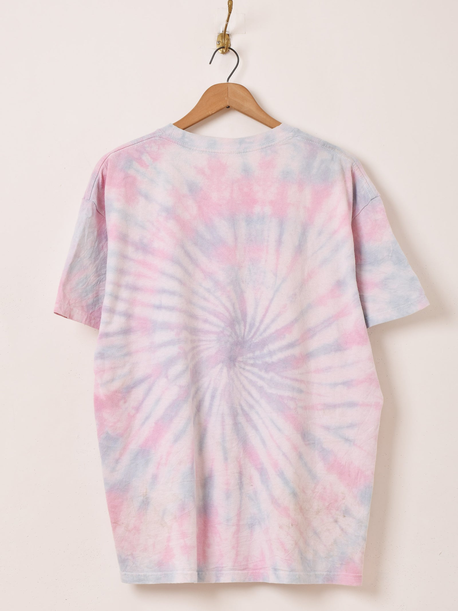 タイダイ染め アメコミ風 プリントTシャツ – 古着屋Top of the Hillの