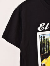 タロットカード風 El Uber 車 プリントTシャツ