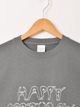 【2色展開】 プリントTシャツ「HAPPY BIRTHDAY」