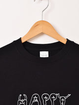 【2色展開】 プリントTシャツ「HAPPY BIRTHDAY」