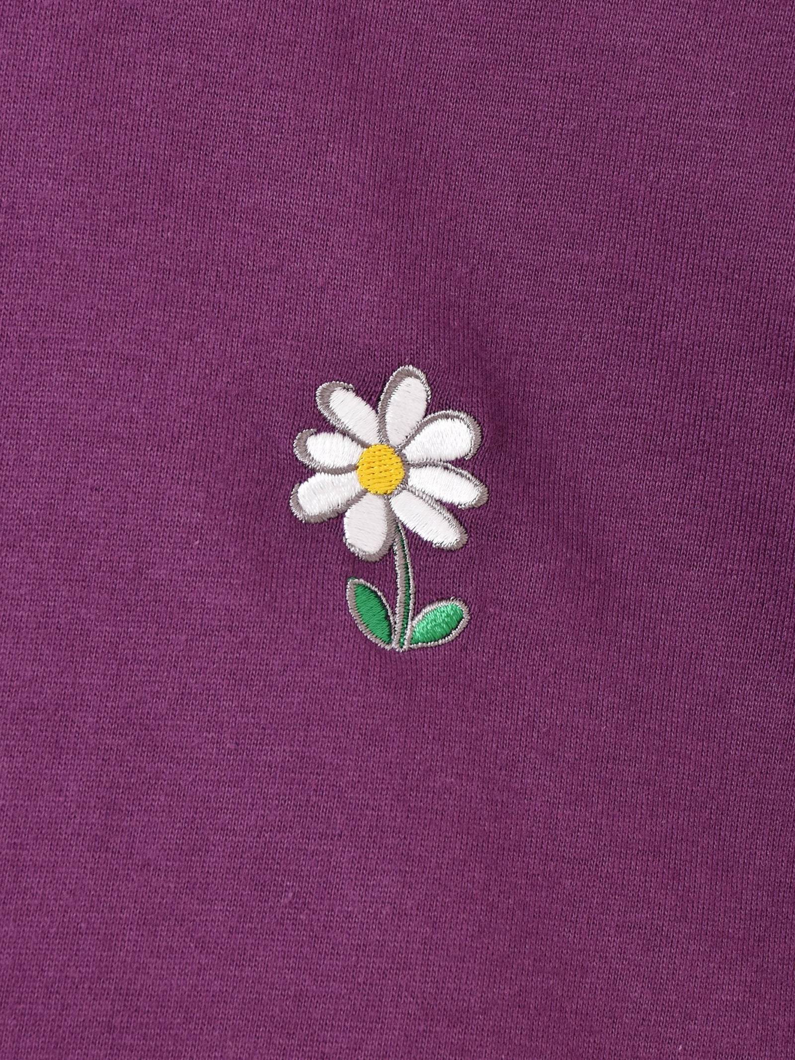 4色展開】 ワンポイント 刺繍 Tシャツ 「Flower」 – 古着屋Top of the