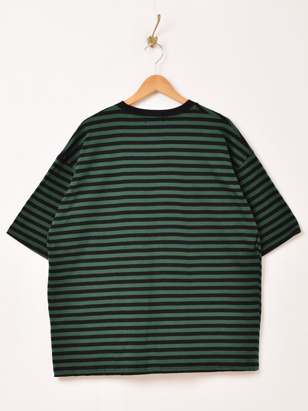 【2色展開】Trombones ボーダーTシャツ