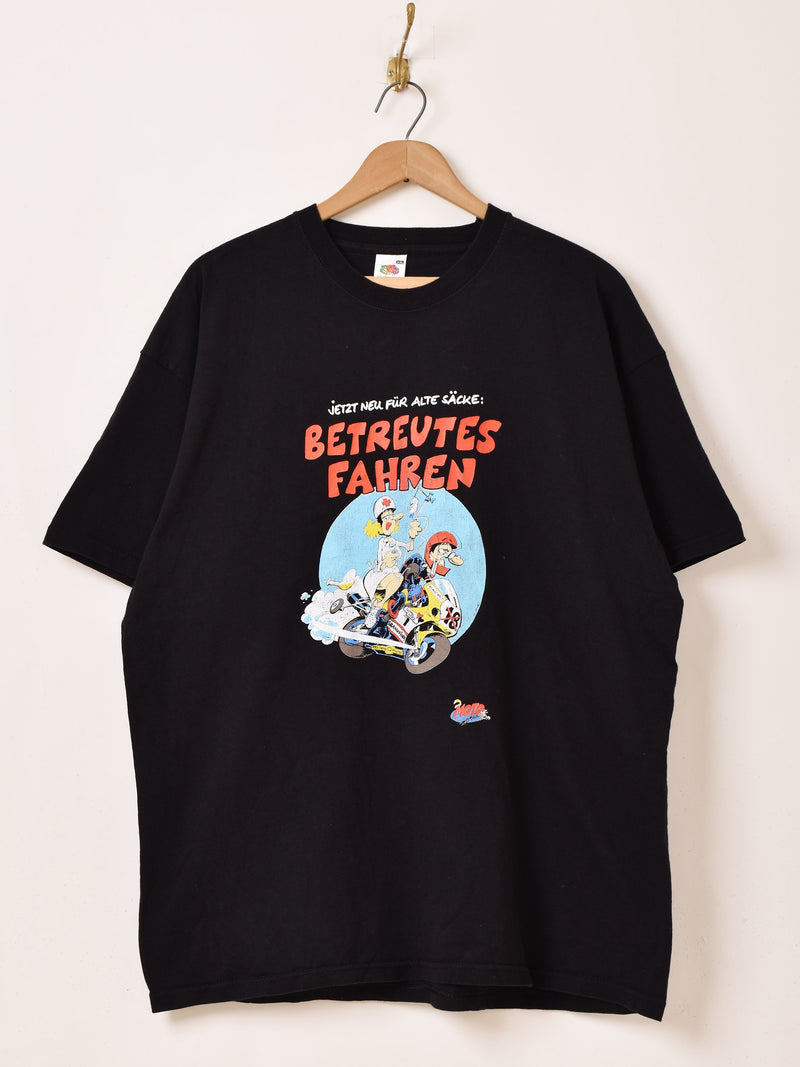 MOTOmania コミック プリントTシャツ – 古着屋Top of the Hillのネット