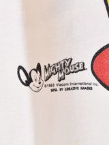 1993's  MIGHTY MOUSE 両面プリント Tシャツ