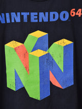 任天堂 NINTENDO 64 プリントTシャツ